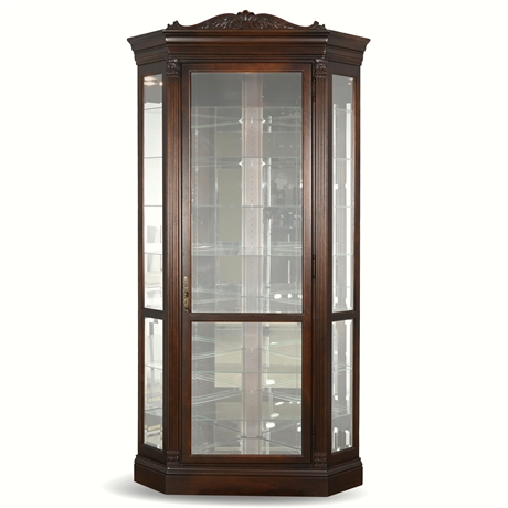 Howard Miller Embassy II Corner Curio Cabinet