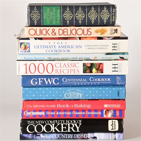 11 Hardcover Cookbooks