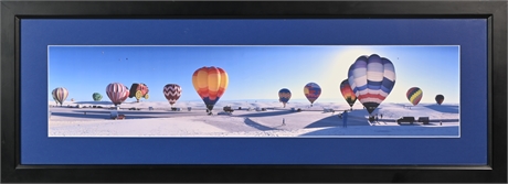 White Sands Balloon Invitational Panoramic Photo