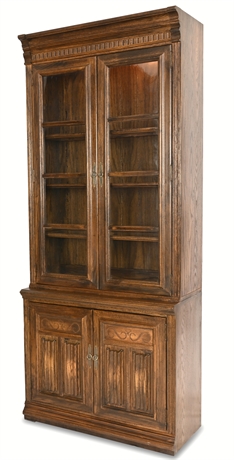 Ethan Allen Royal Charter Lighted Cabinet