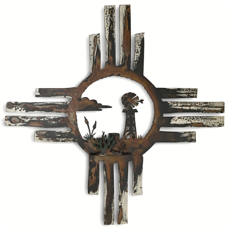 New Mexico Heritage Metal Wall Art