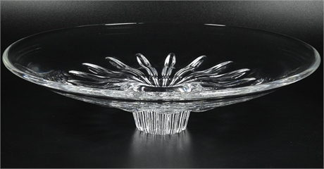 Steuben Crystal Art Glass Sunflower Bowl by Eric Hilton