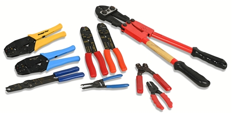 Set of 9 Wire Cutters/Strippers