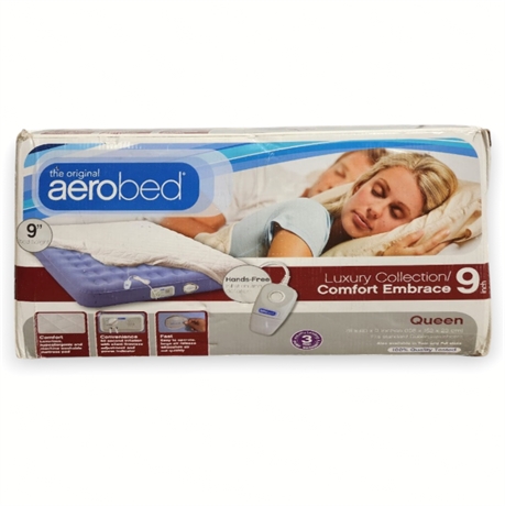 Aerobed Queen 9" Luxury Collection Comfort Embrace Air Mattress