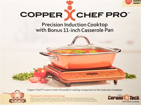 Copper Chef Pro Precision Induction Cooktop