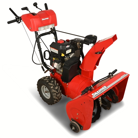 Snapper M924E Two-Stage Snow Blower, 24-Inch, 205CC Briggs & Stratton