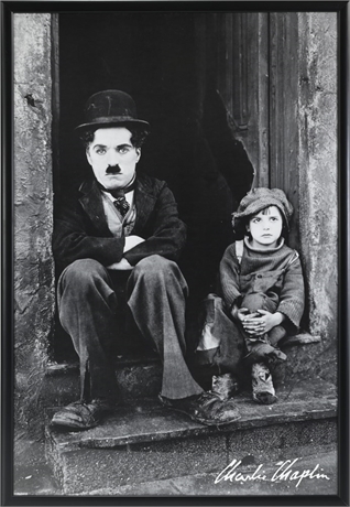 Charlie Chaplin Framed Print