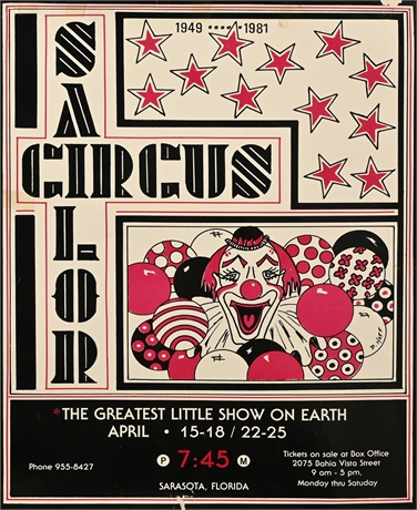 Sailor Circus Poster