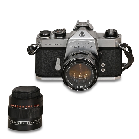 Pentax Asahi Spotmatic 35 mm Film Camera