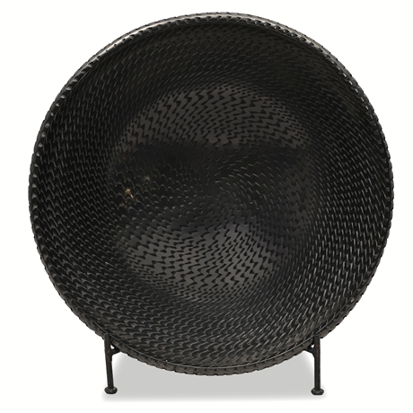 Reynaldo Quezada Mata Ortiz Blackware Tejido Bowl