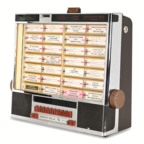 Rock-Ola Tri-Vue Model 507 Stereo Wallbox — 160-Select, 1970s