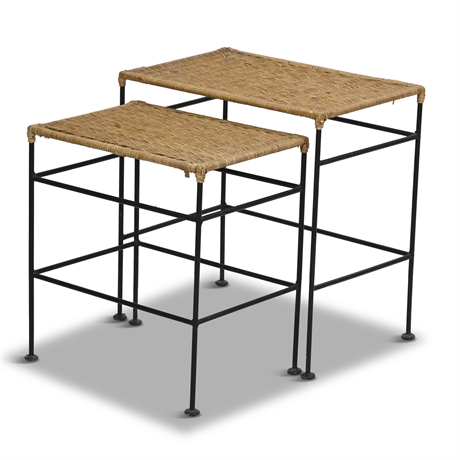 Iron Nesting Side Tables
