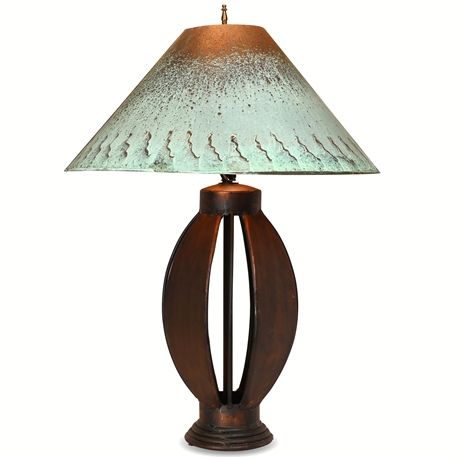 Kohler Copper Shade Table Lamp