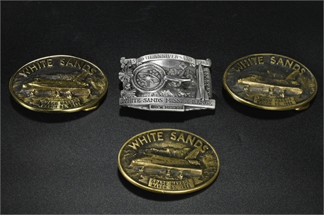 White Sands Collectible Buckles