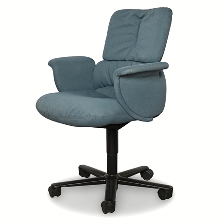 Herman Miller Geoff Hollington Swivel Chair – Adjustable Height, Maker-Marked