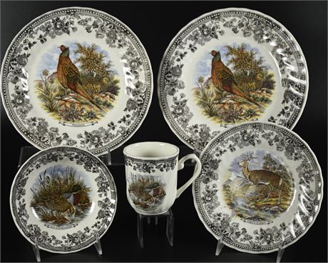 Churchill "Vintage Game" China Service for 12