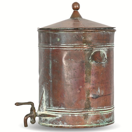 Antique Copper Water Cooler