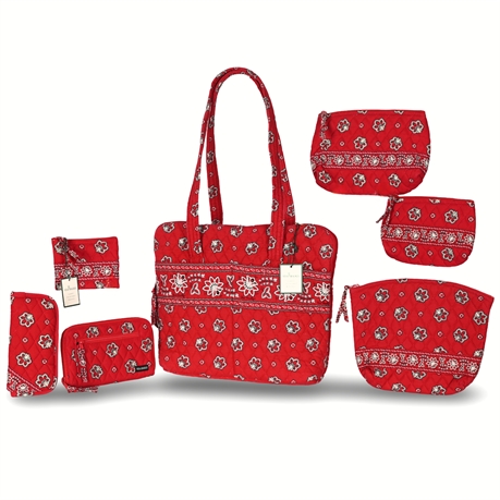 Vera Bradley "Red Bandana" Collection