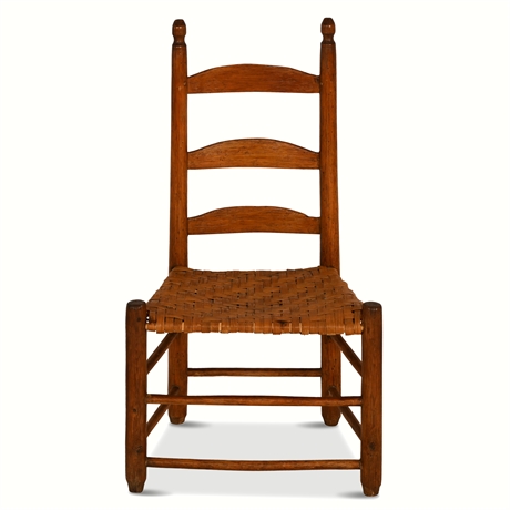 Antique Shaker Style Ladderback Chair