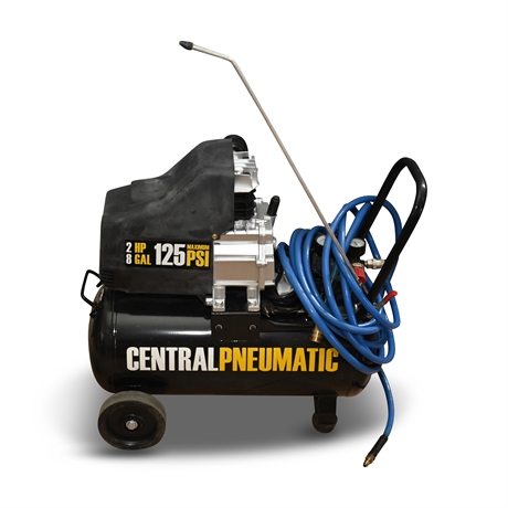 Central Pneumatic 8 Gallon Air Compressor