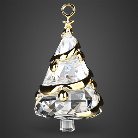 Swarovski Crystal Memories Christmas Tree Ornament 9443 000 010 w/ Box