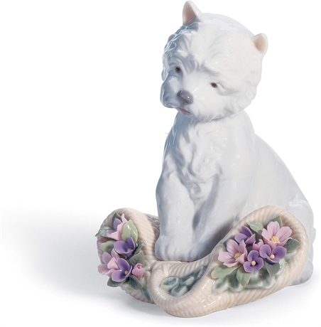 Lladro 'Playful Character Westie Puppy'