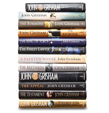 John Grisham Hardcover Book Collection