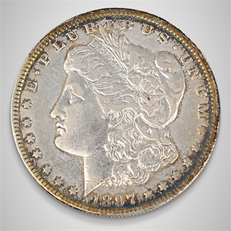 1897-O Morgan Silver Dollar – New Orleans Mint – .900 Silver