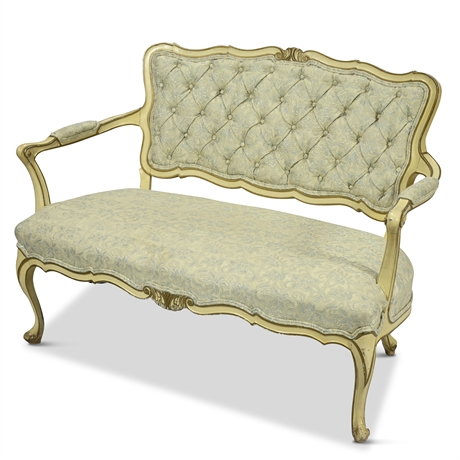 French Provincial Settee