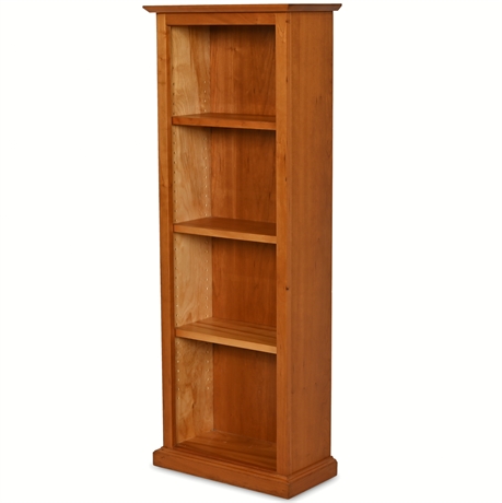 48" Solid Cherry Bookcase