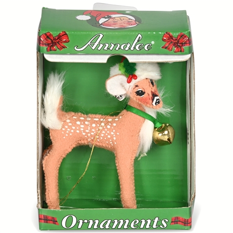 Vintage Annalee Reindeer Ornament