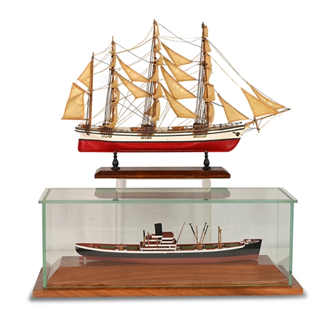 Vintage Ship Models