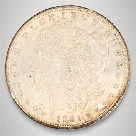 1921 Morgan Silver Dollar – New Orleans Mint – .900 Silver