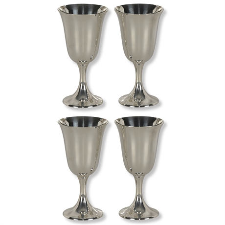 Gorham Sterling Silver Goblets – Model 272, 732g