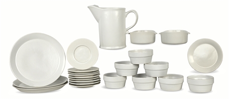 Bennington Potters White Ceramic Collection