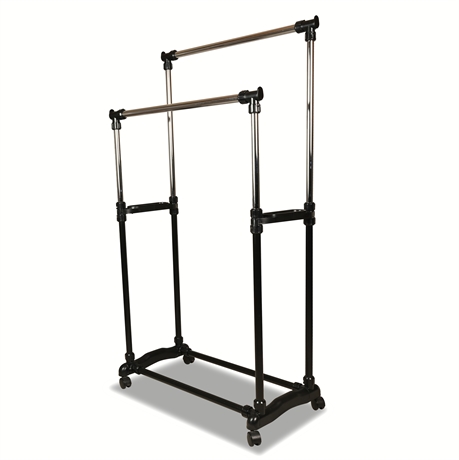 Clothes Rack on Casters