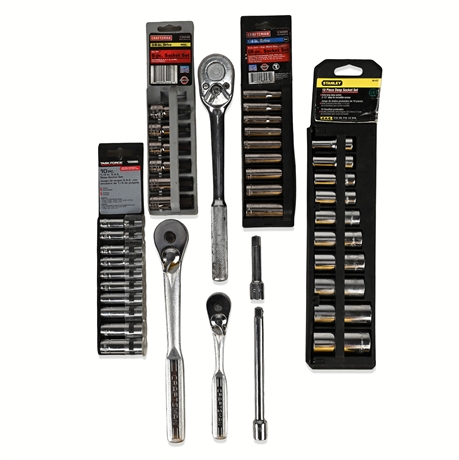 Craftsman V-Series USA Ratchets & Socket Sets – Stanley, Task Force, Patriot