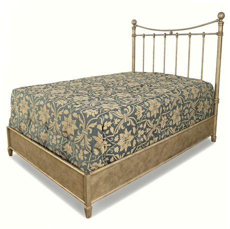 Traditional Iron Queen Bed