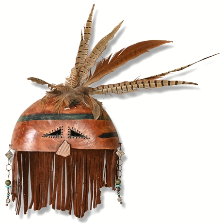 Sylvia Hendrickson Gourd Mask