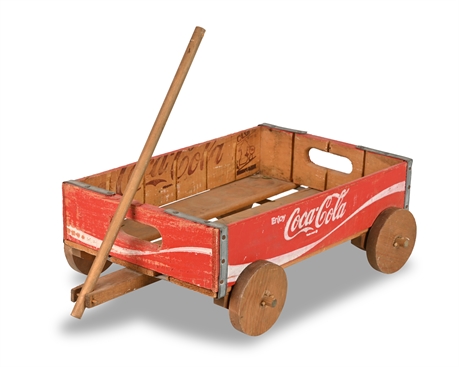 Coca Cola Christmas Crate Wagon