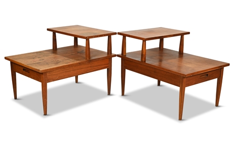 Used & Abused Mid-Century Side Tables
