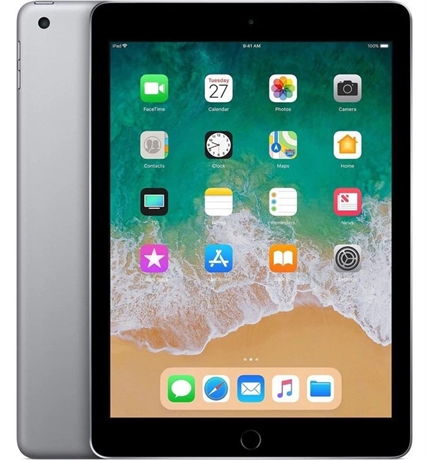 Apple iPad (6th Generation, Model A1893) – 9.7-inch Display