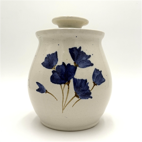 Handcrafted and Painted Cookie Jar