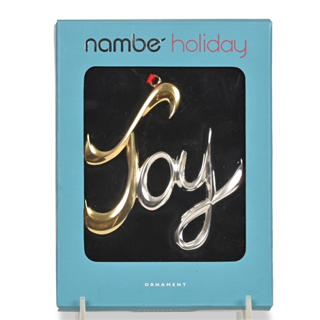 Nambe' Joy Ornament