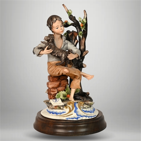 Capodimonte Sartori Pastoral Figural Sculpture