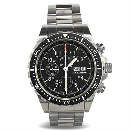 Marathon® CSAR® 46MM Military Chronograph – Swiss-Made Precision Tool