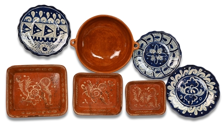 Vintage Tlaquepaque & Puebla Pottery