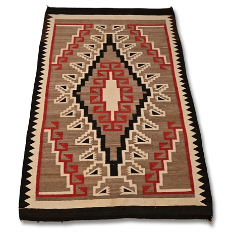 1950's Klagetoh Variant Navajo Rug