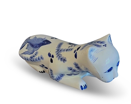 Porcelain Asian Cat