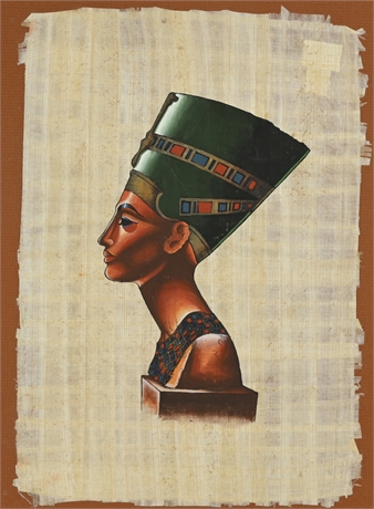 Hand Painted Nefertiti